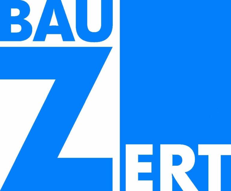 Logo BAU-ZERT, Zertifizierungsstelle bei "Sustainable Precast"